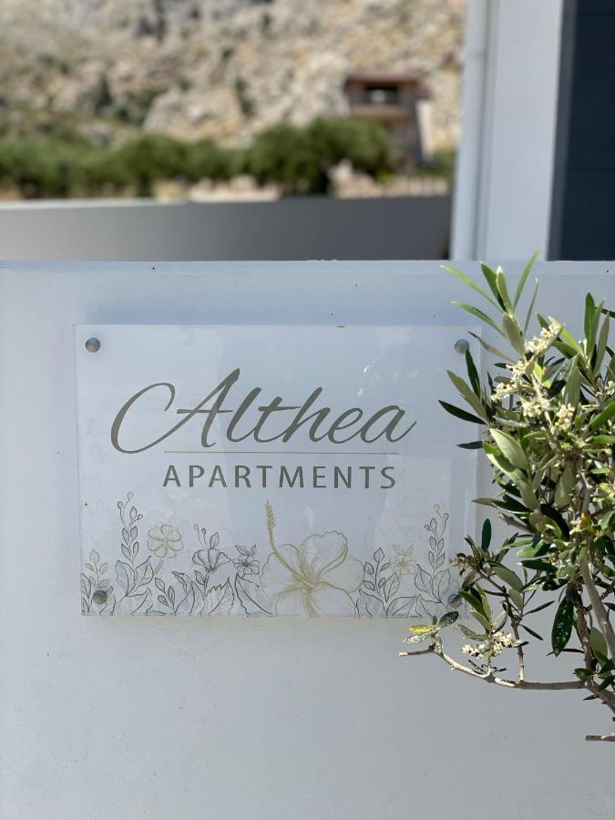 Althea Apartments Kolymbia Buitenkant foto