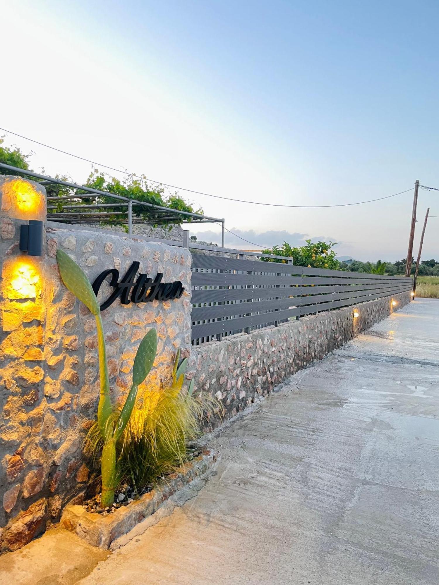 Althea Apartments Kolymbia Buitenkant foto